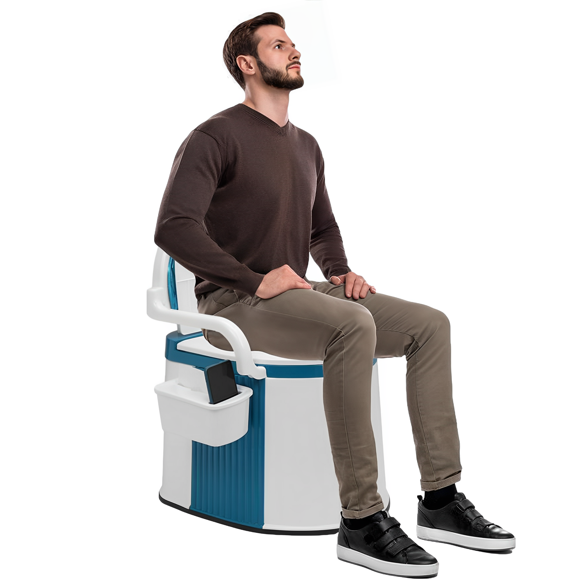 ReliefChair| Adult and Elderly Portable Toilet for Home and Outdoor Use