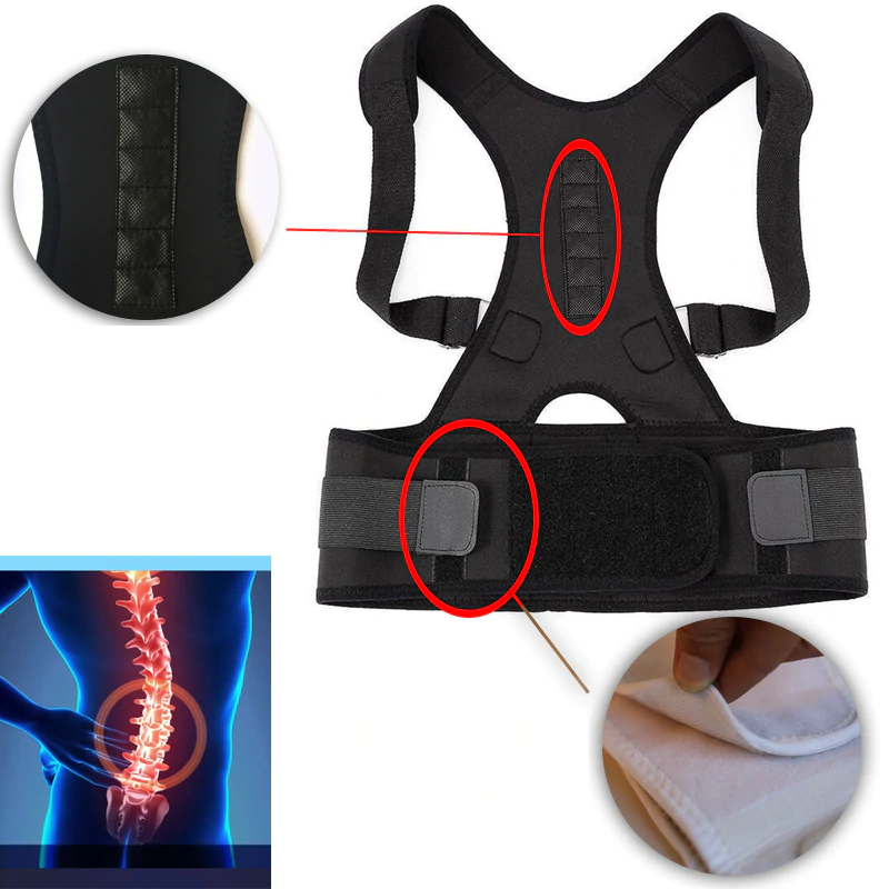 AlignPro | Magnetic Back Brace — Supports a Straight Posture
