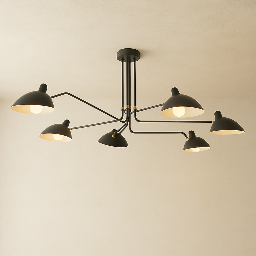 Ambilux | Contemporary Serge Mouille Ceiling Light for Modern Interiors