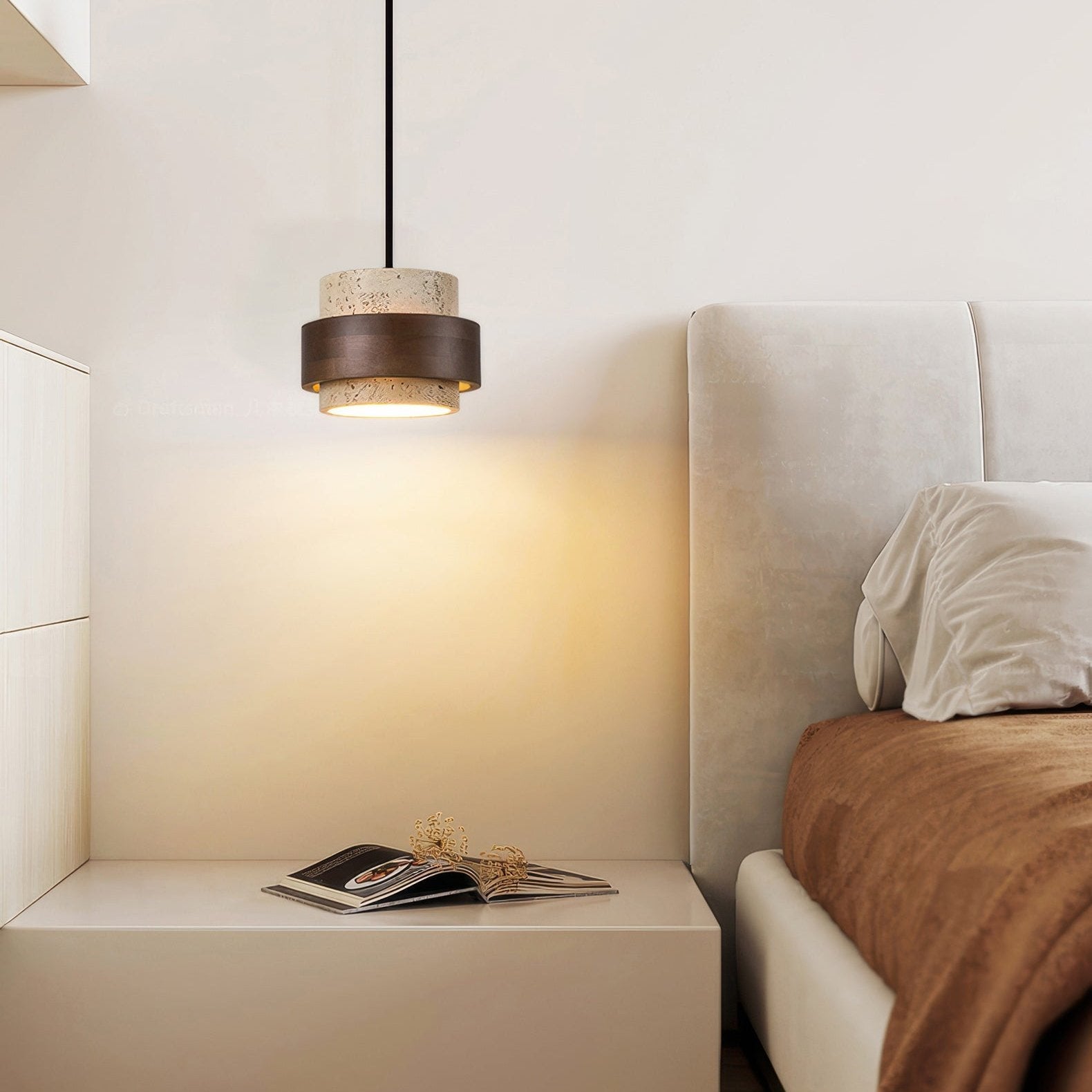 Ascend | Retro Stone Wabi-Sabi Pendant Lamp