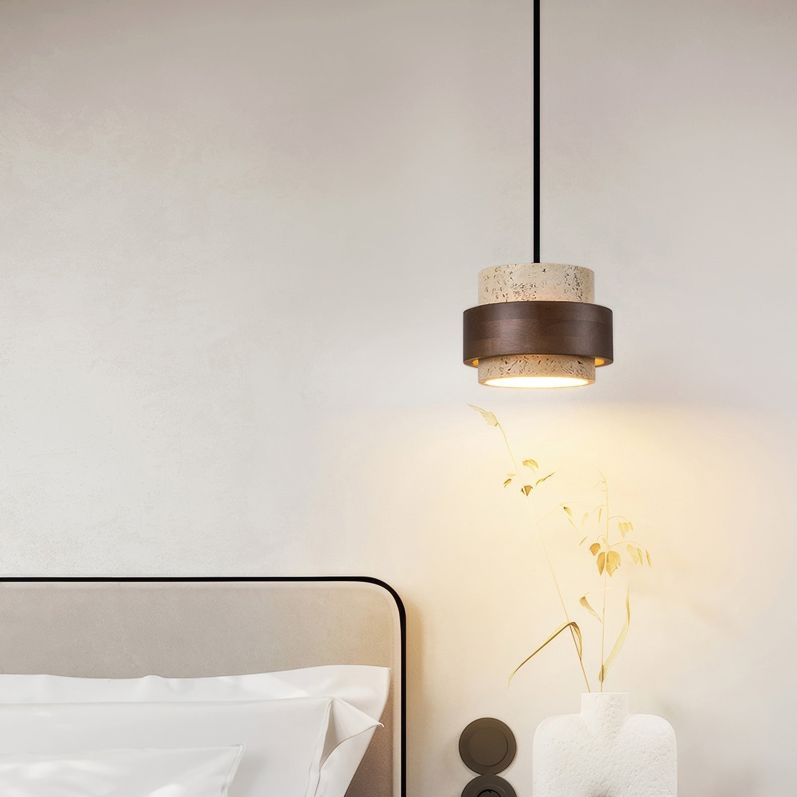 Ascend | Retro Stone Wabi-Sabi Pendant Lamp