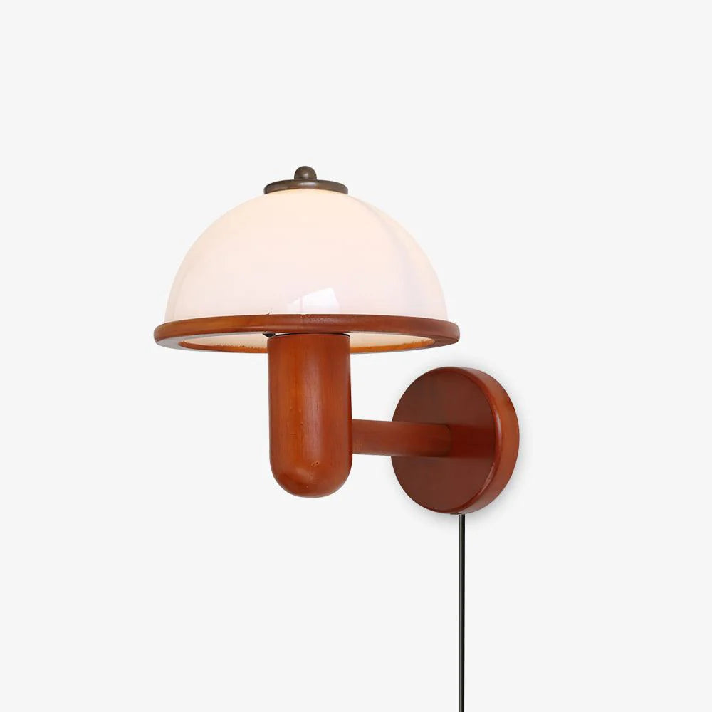 Aurisca | Minimalist Mushroom Wall Lamp for Sophisticated Interiors