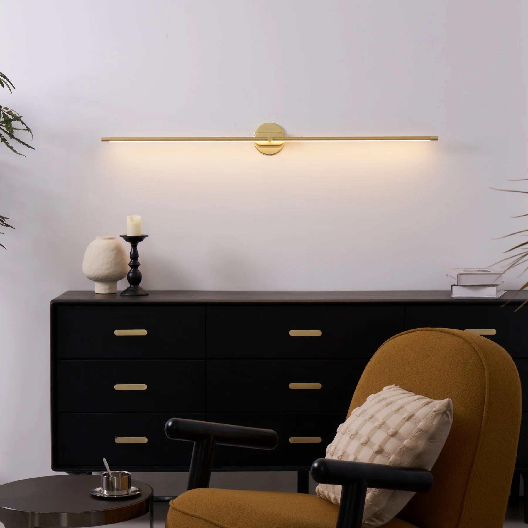 Crystalia | Bathroom Bar Wall Lamp For Above Mirror