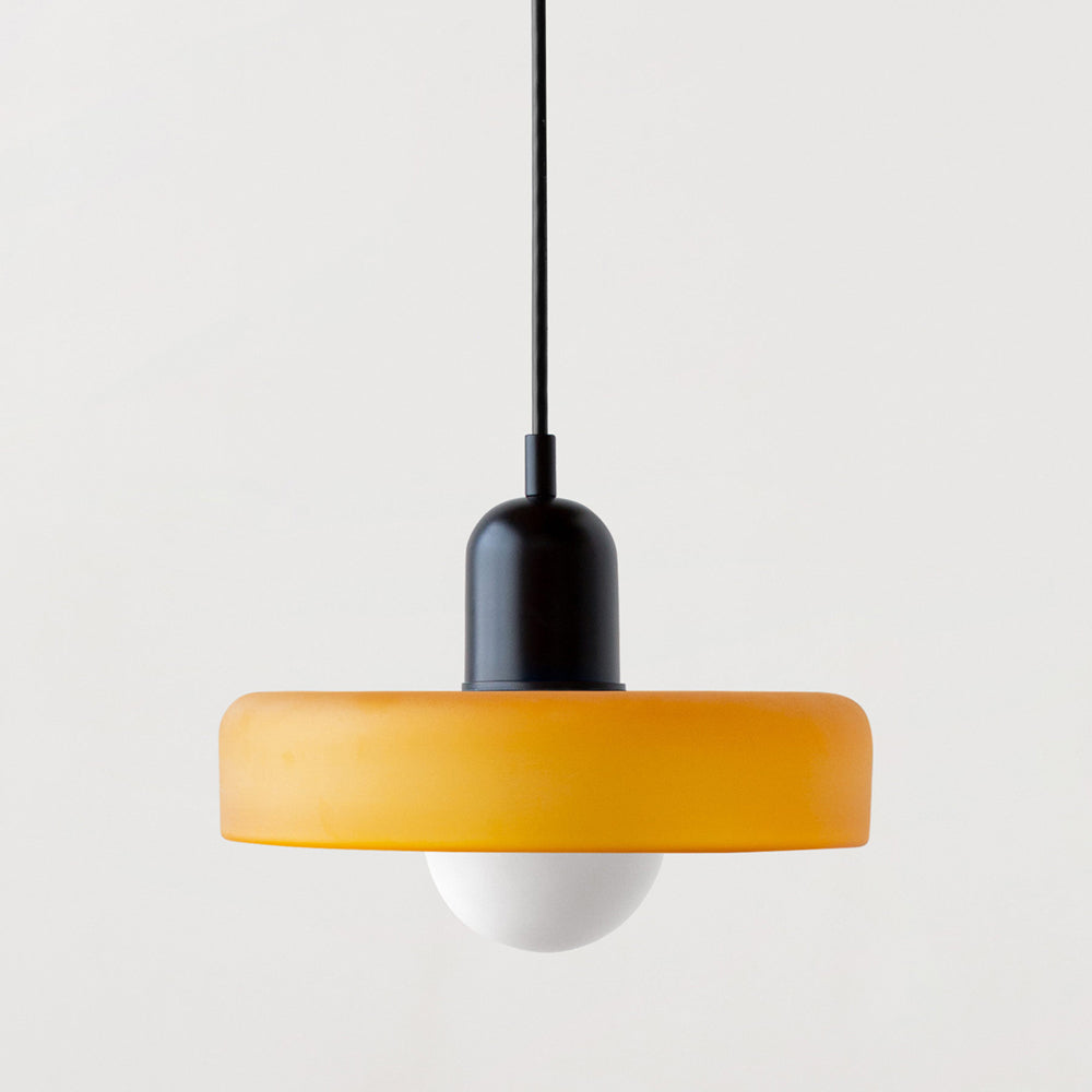 Linea | Bauhaus Colored Glass Pendant Lamp