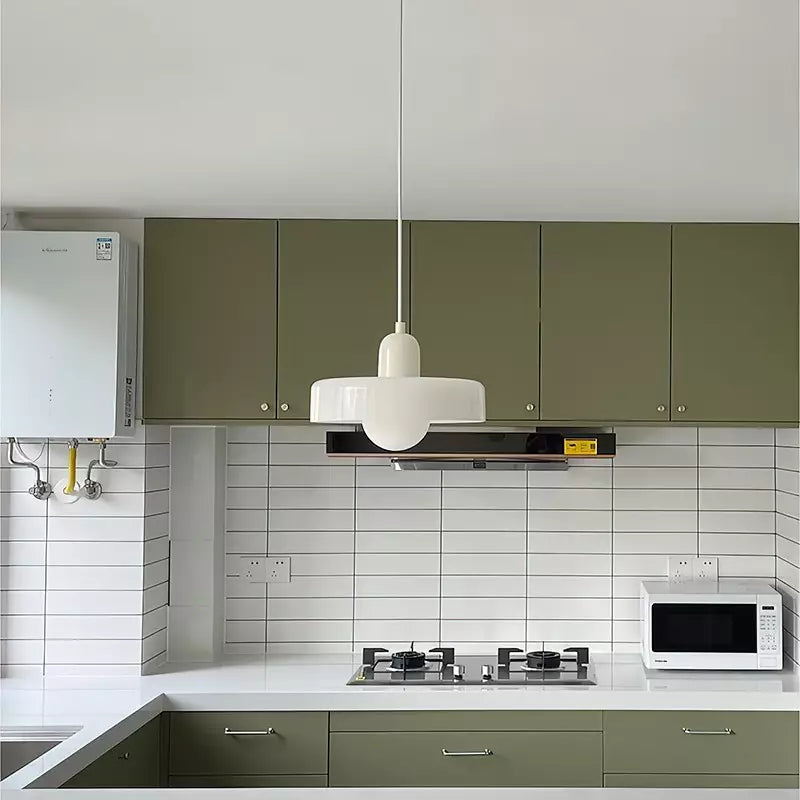 Linea | Bauhaus Colored Glass Pendant Lamp