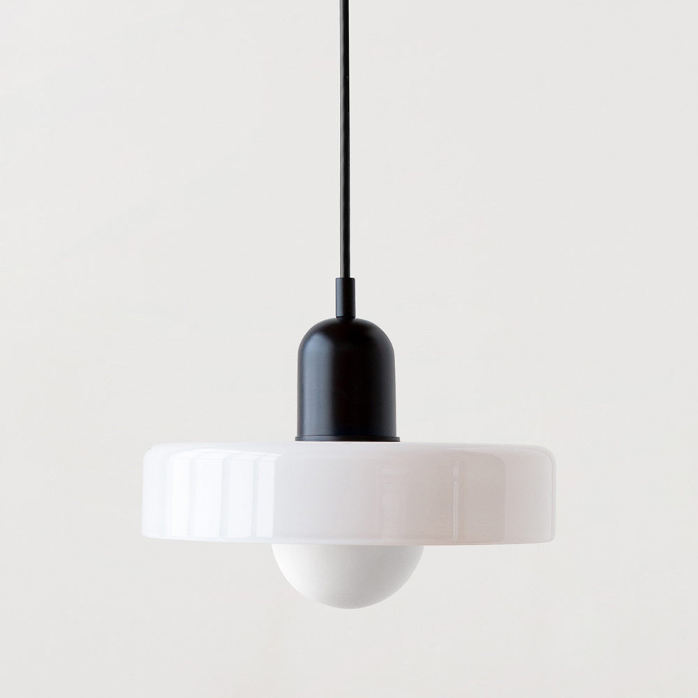 Linea | Bauhaus Colored Glass Pendant Lamp