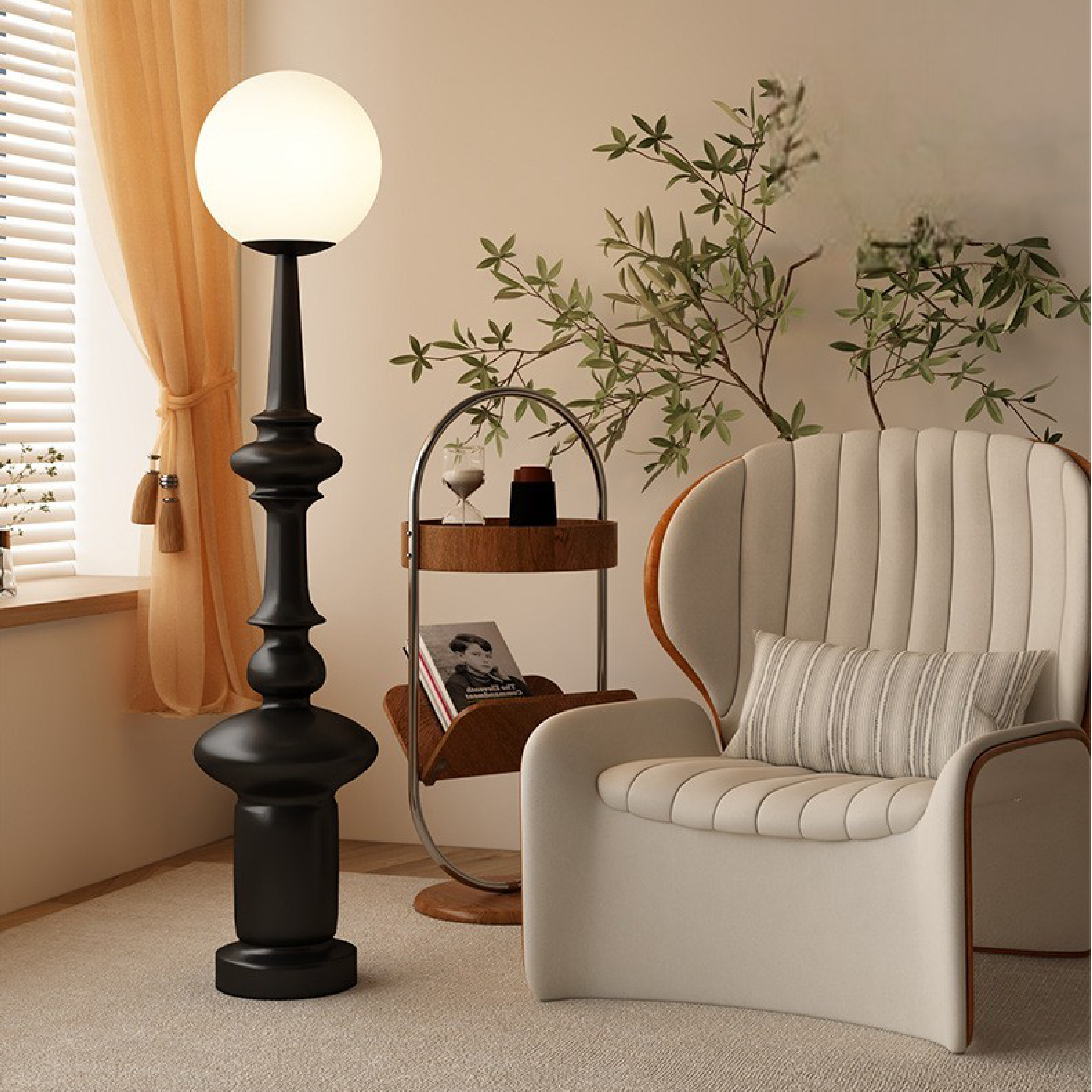Aestheticor | Bauhaus Black Floor Lamp