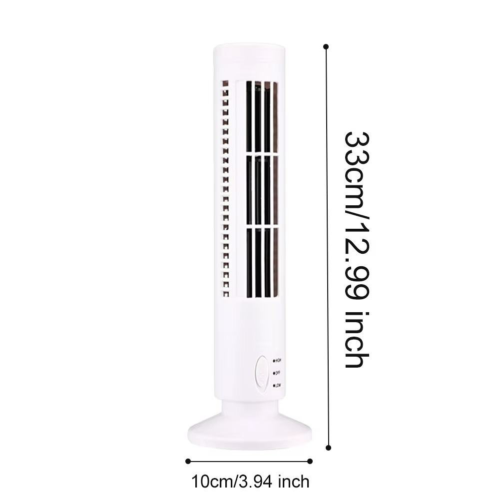 NoHarm | Bladeless Desktop Tower Fan Portable Electric Fan