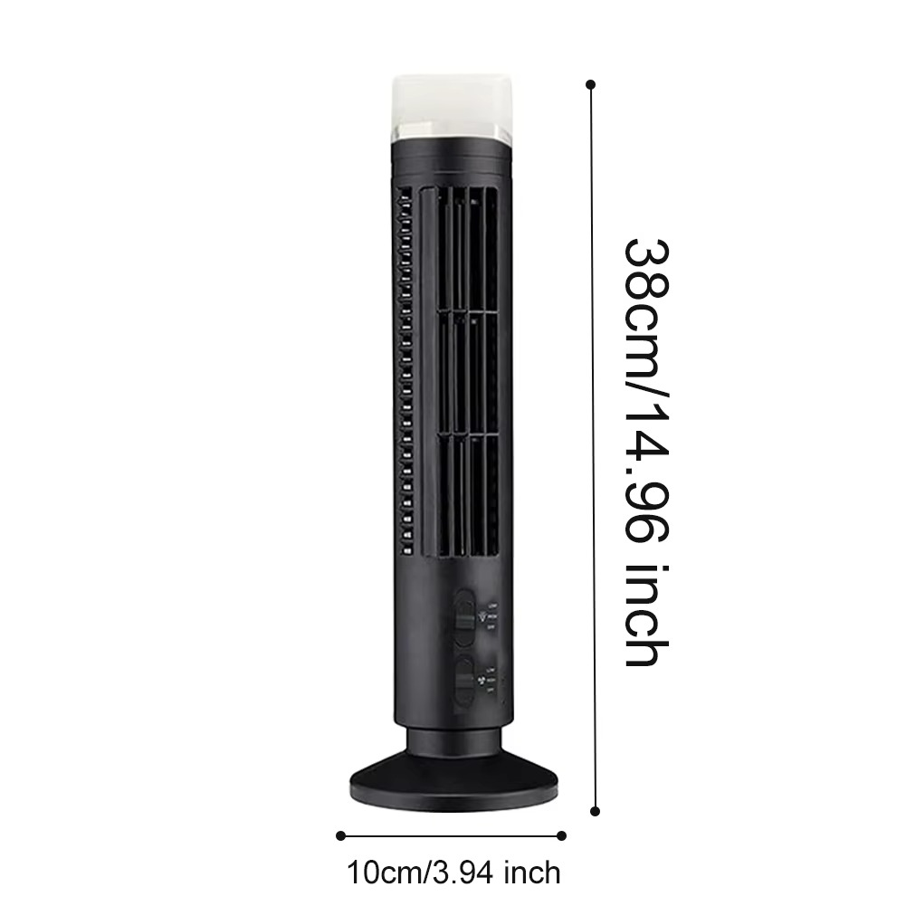 NoHarm | Bladeless Desktop Tower Fan Portable Electric Fan