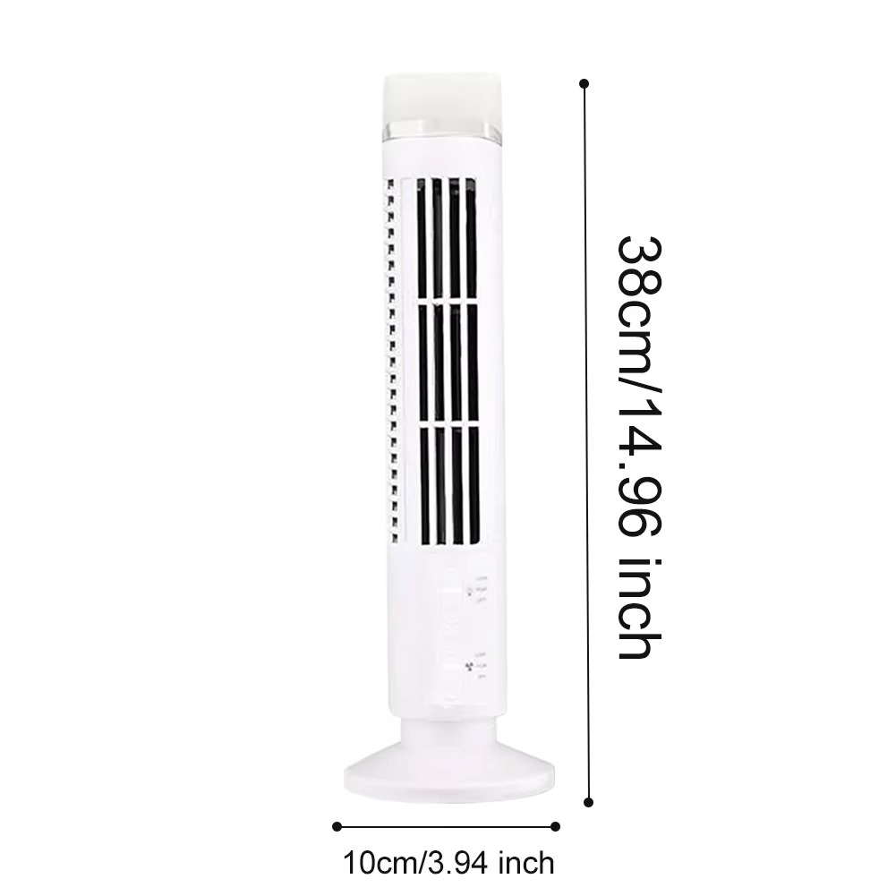 NoHarm | Bladeless Desktop Tower Fan Portable Electric Fan