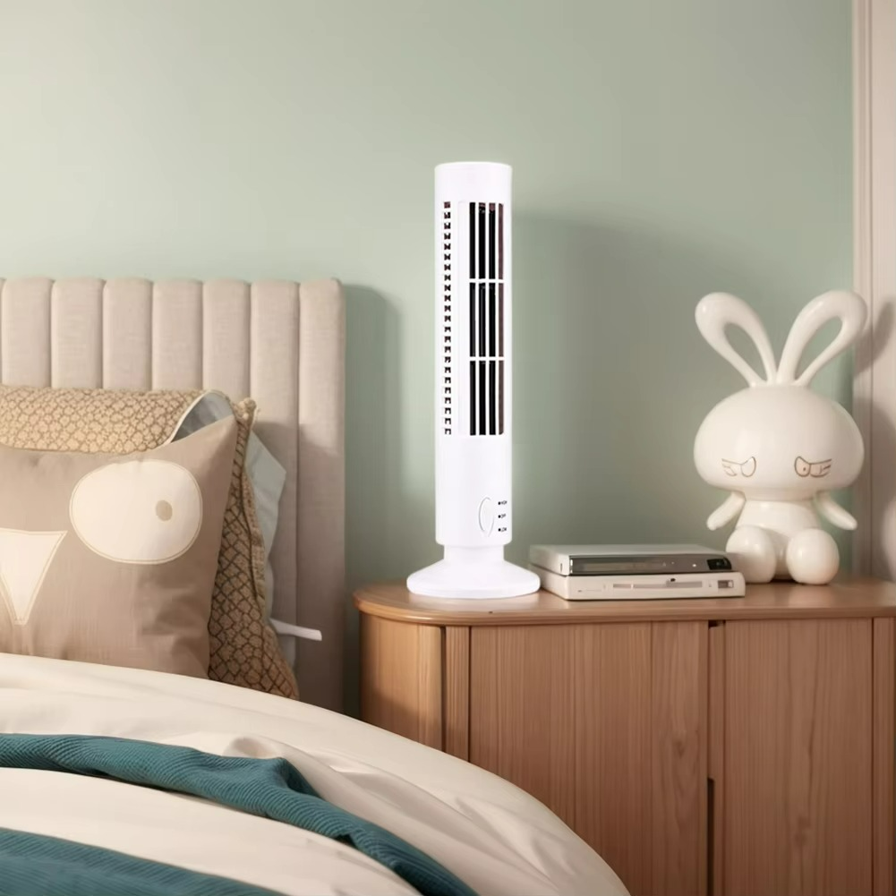 NoHarm | Bladeless Desktop Tower Fan Portable Electric Fan