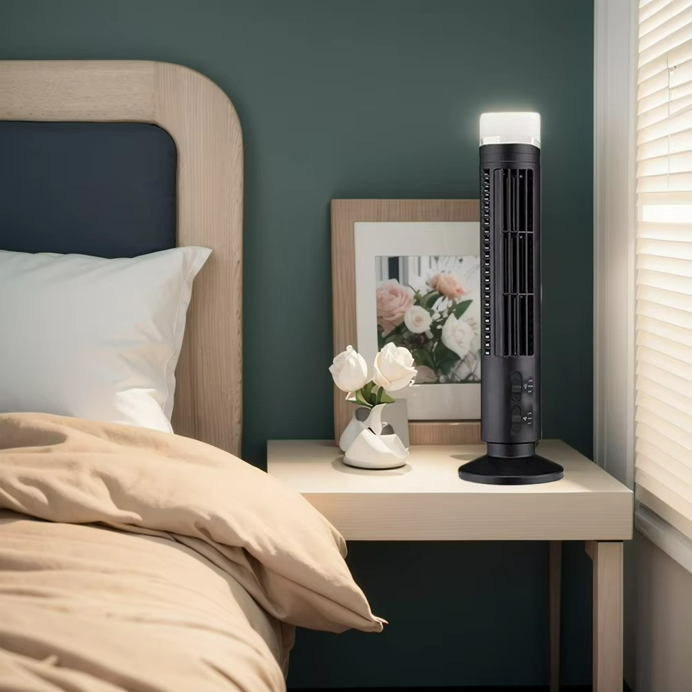 NoHarm | Bladeless Desktop Tower Fan Portable Electric Fan