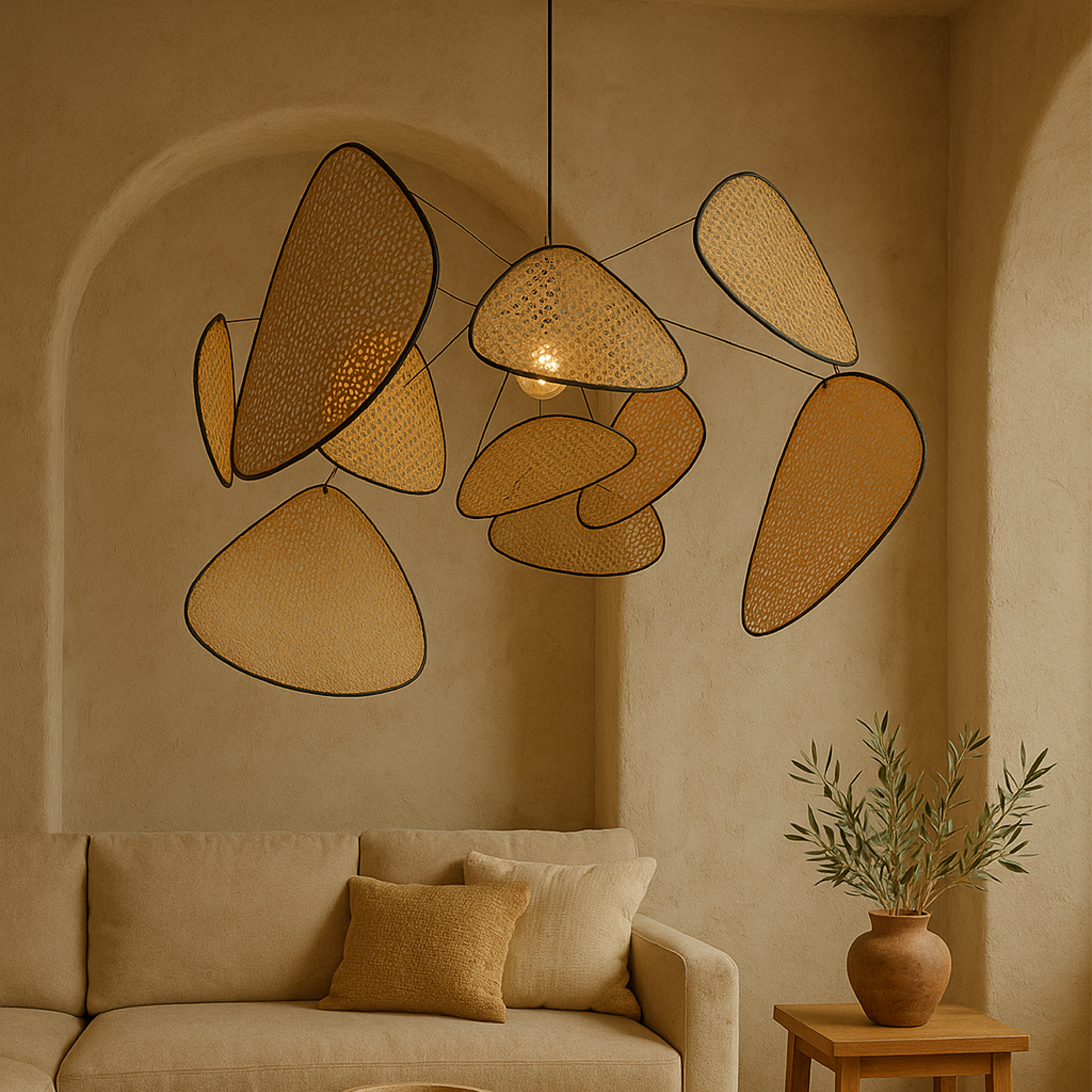 Corinthia | Rattan Pendant Lamp