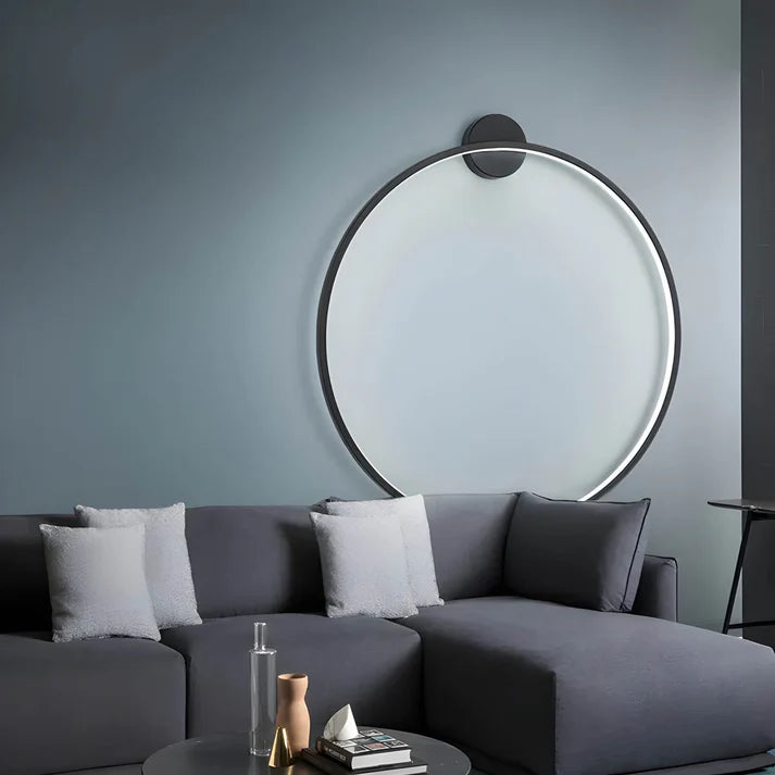 Brivian | Sculpted Ring Wall Lamp with Graceful Modern Curves