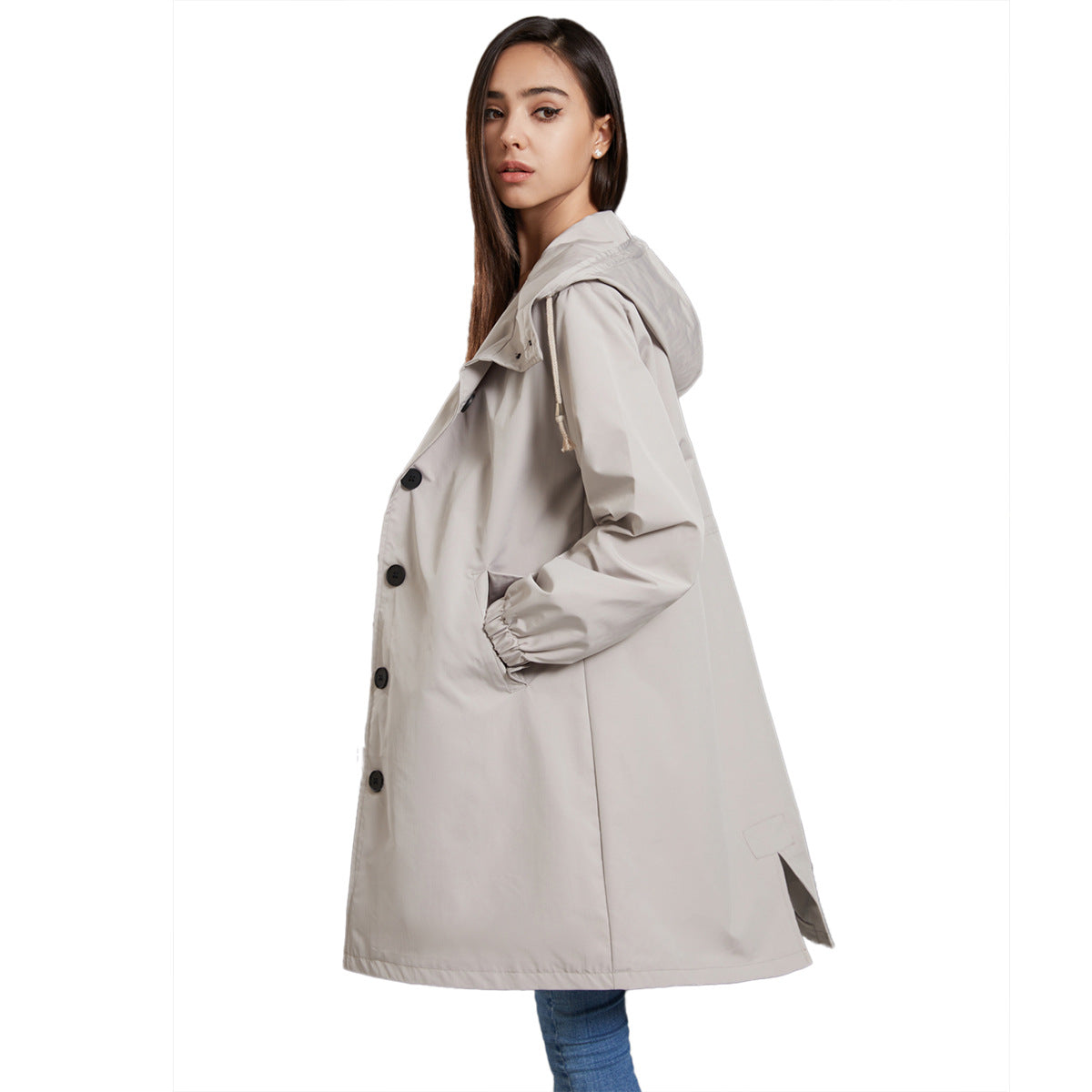 Linnea | Lightweight Stylish Waterproof Raincoat for Women