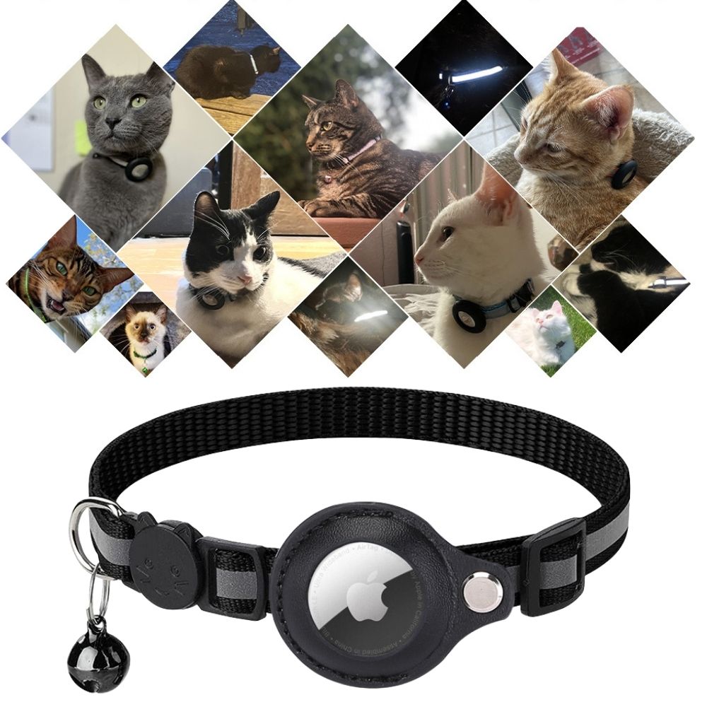 PetJoy | Cat GPS Tracker Collar with Quick Release Closure and Reflective Design for Enhanced Night Visibility