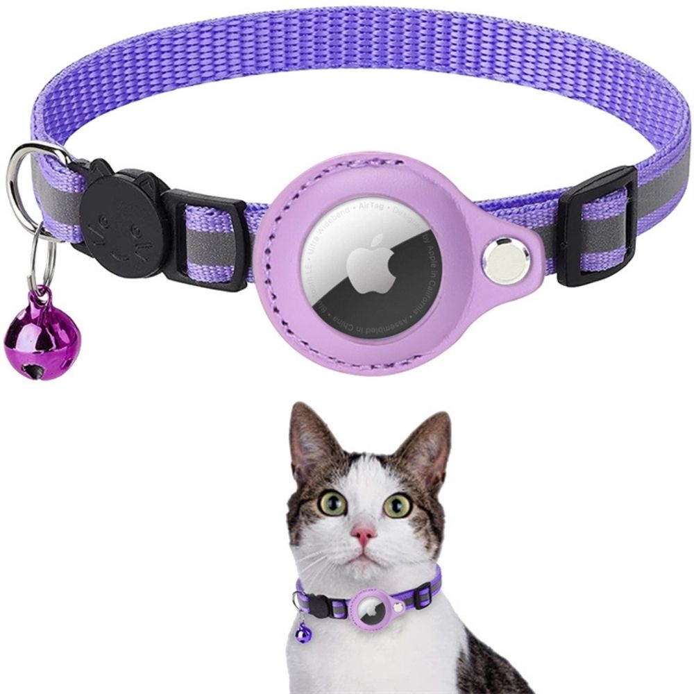 PetJoy | Cat GPS Tracker Collar with Quick Release Closure and Reflective Design for Enhanced Night Visibility