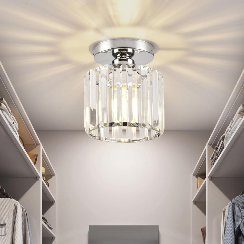 Clariv | Ceiling Light Crystal Flush Mount for Modern Fixture