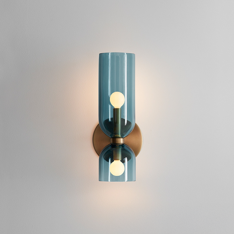 Clarva | Modern Sculptural Glass Wall Light for Stylish Interiors