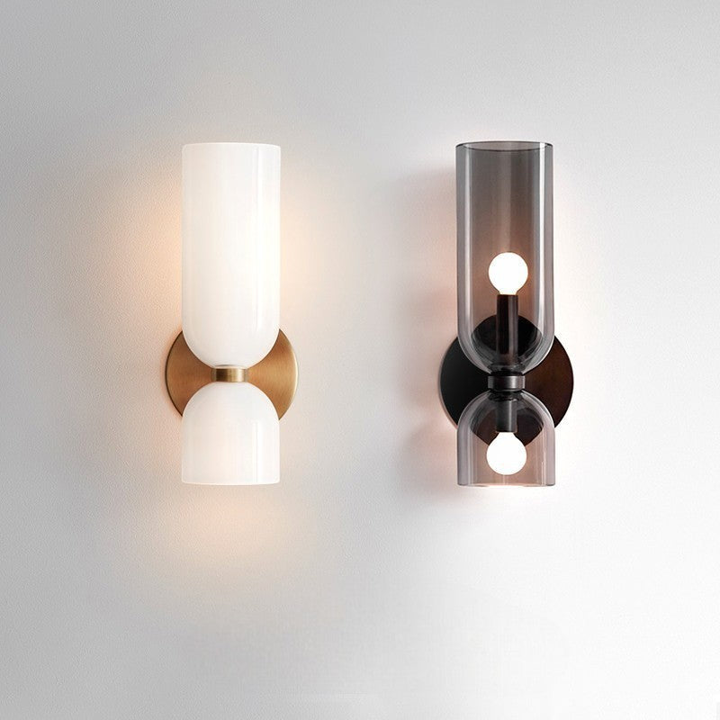 Clarva | Modern Sculptural Glass Wall Light for Stylish Interiors