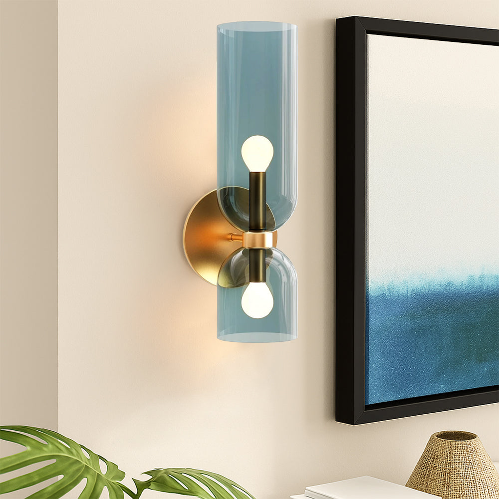 Clarva | Modern Sculptural Glass Wall Light for Stylish Interiors