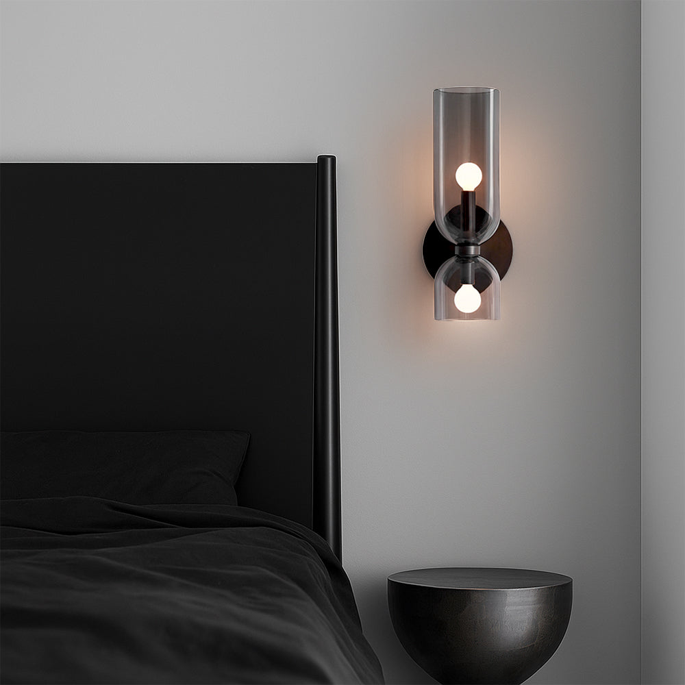 Clarva | Modern Sculptural Glass Wall Light for Stylish Interiors