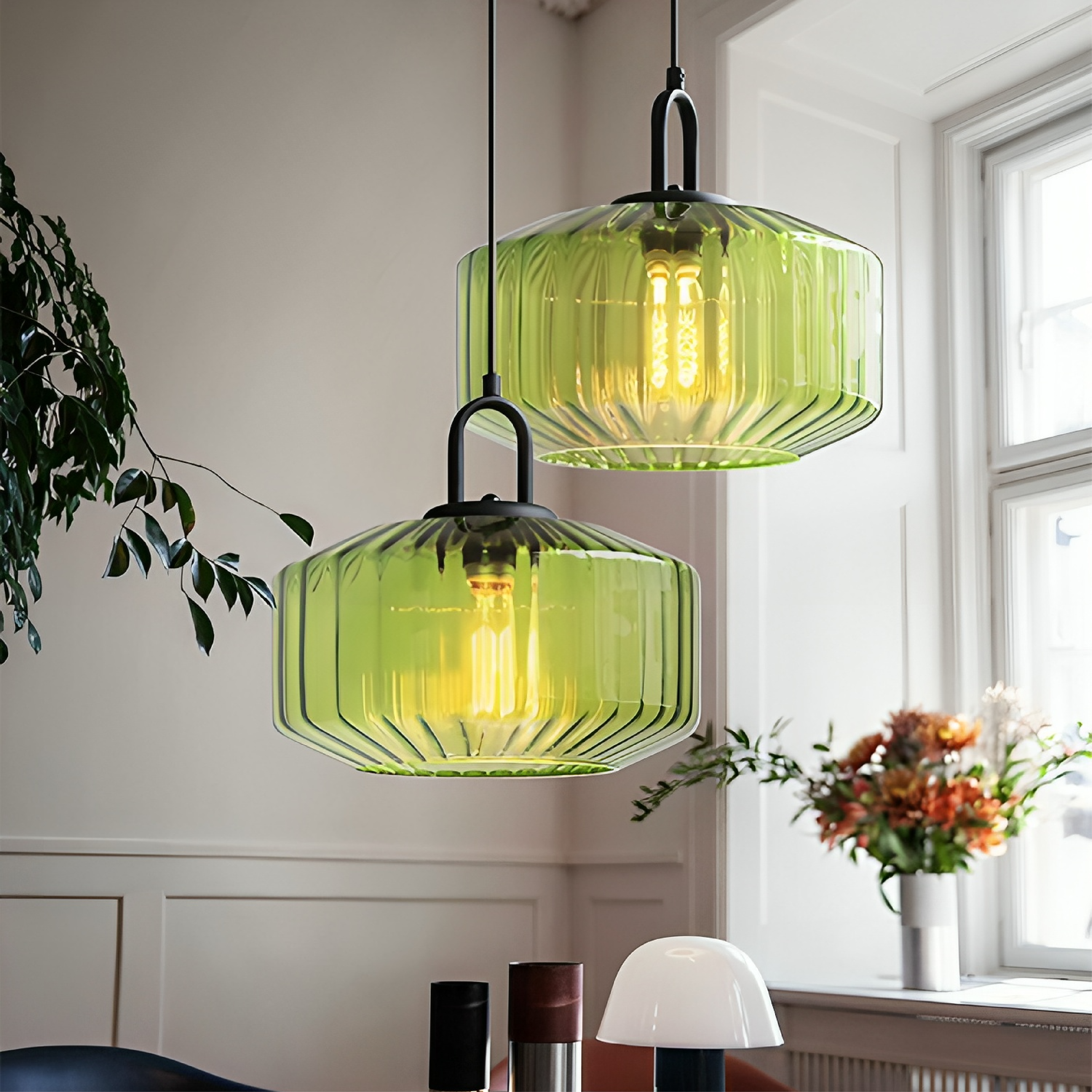 Lightra | Colored Glass Pendant Lamp for Lively Ambience