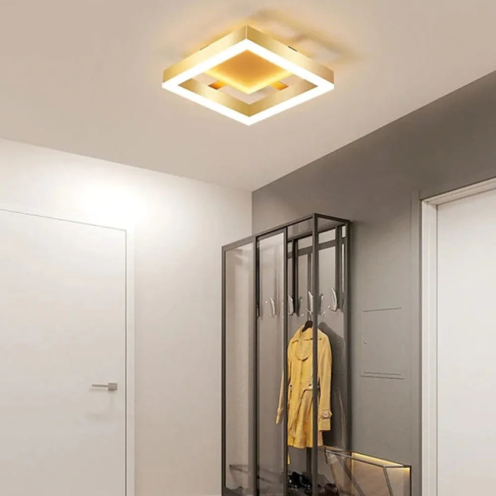 Lightra | Golden Contemporary LED Flush Mount Ceiling Lights