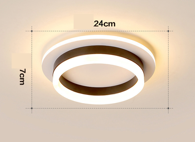 Lightra | Golden Contemporary LED Flush Mount Ceiling Lights