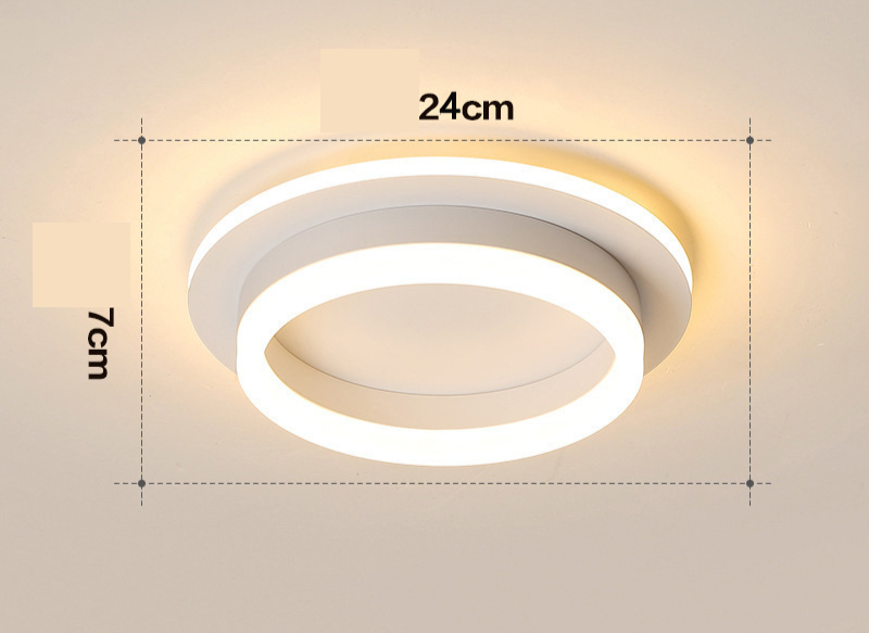 Lightra | Golden Contemporary LED Flush Mount Ceiling Lights