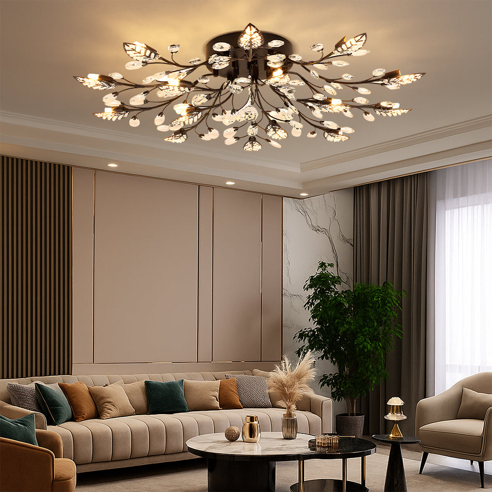 Lunaria | Crystal Luxury Ceiling Lamp