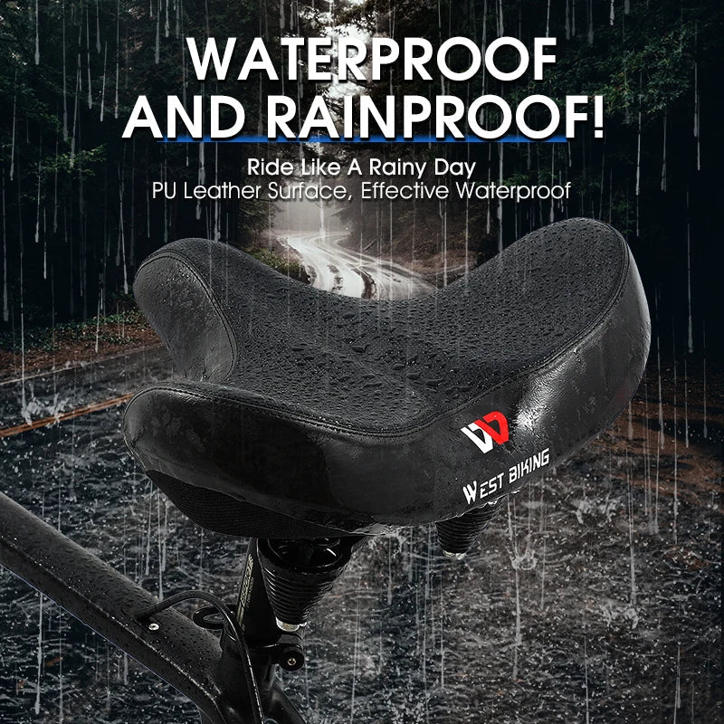 CycleCloud | Ultra-Comfort Bike Saddle with Ergonomic Padding & Airflow Design