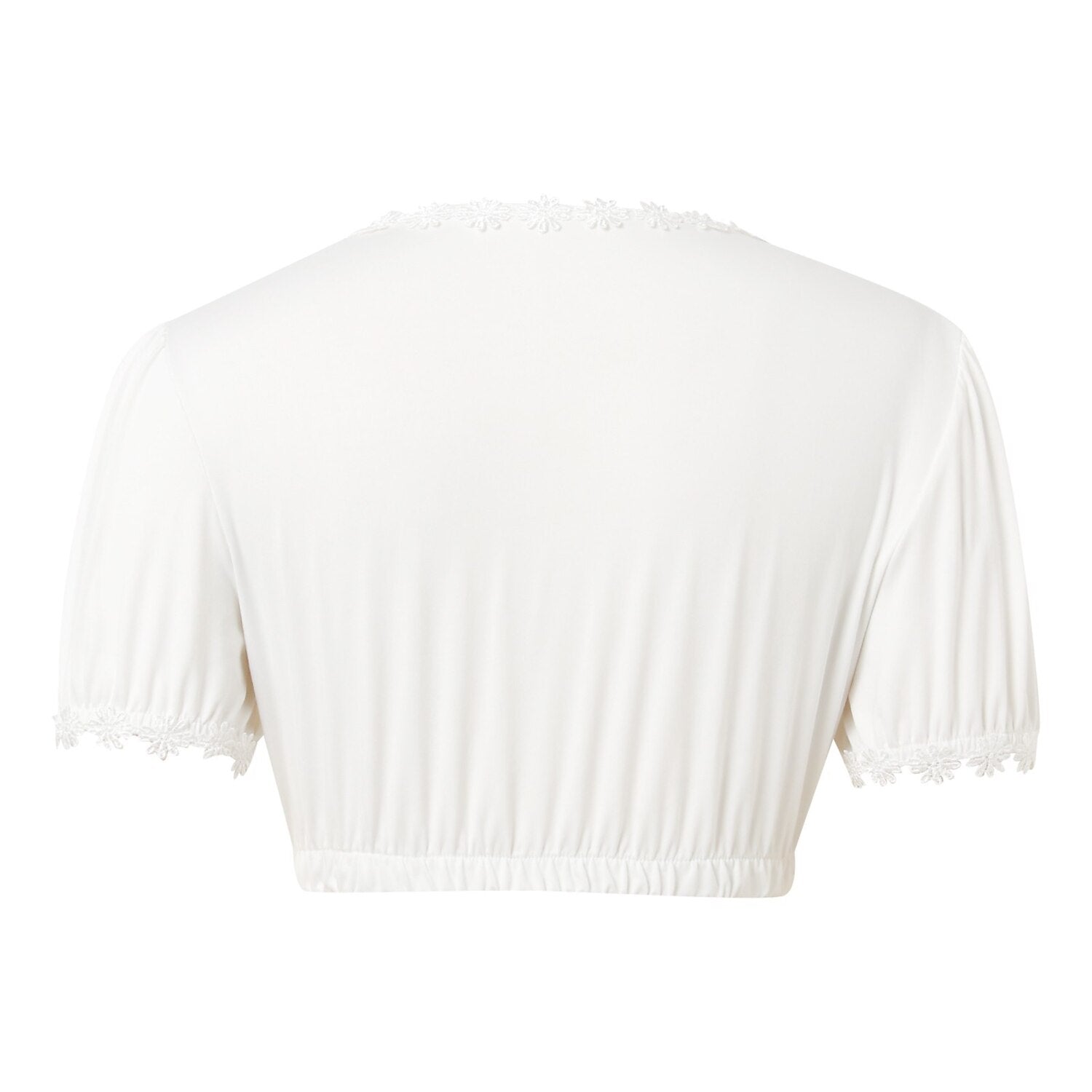 Dirndl Blouse Crop Top – Oktoberfest | Short Traditional Top for Women in a Modern Style