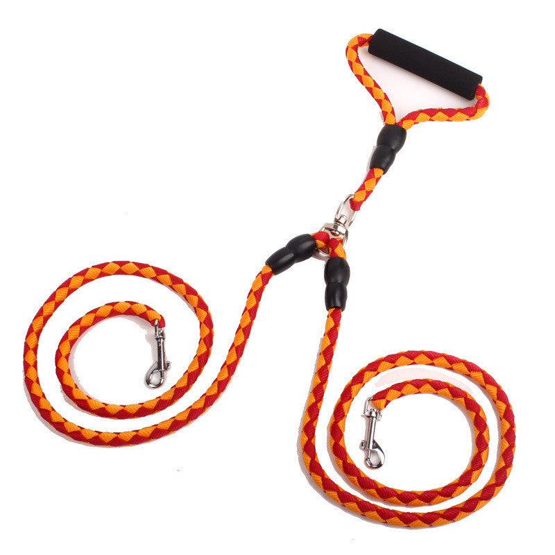 DuoWalk | Double Dog Lead with Adjustable Lengths & Tangle-Free Design