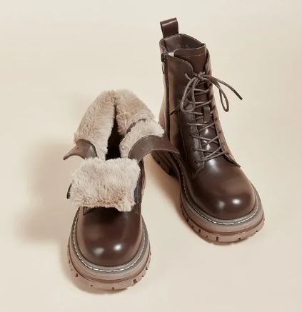 Emma | Cozy Waterproof Fur Women's Boots