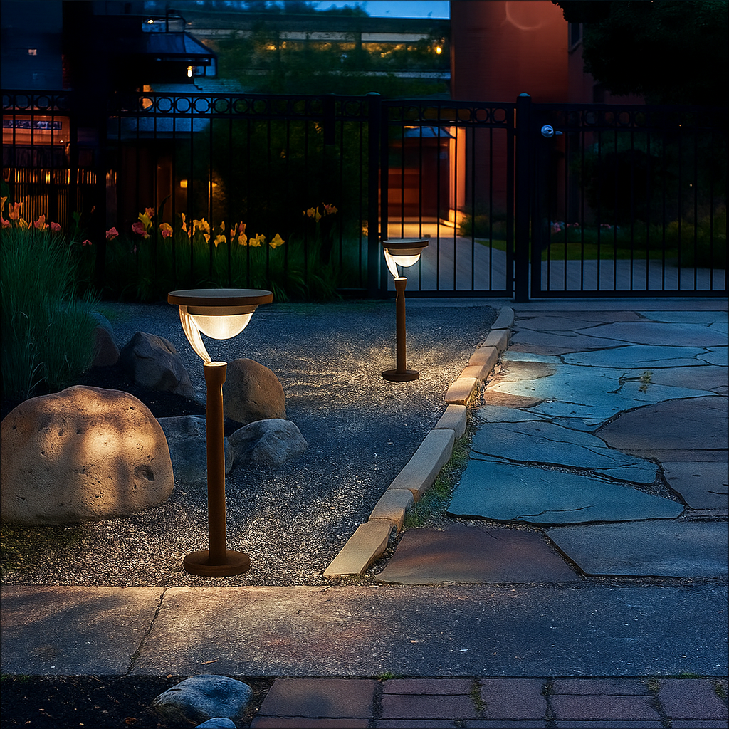 Eclipto | Elegant Solar Path Lights for Modern Outdoor Ambience