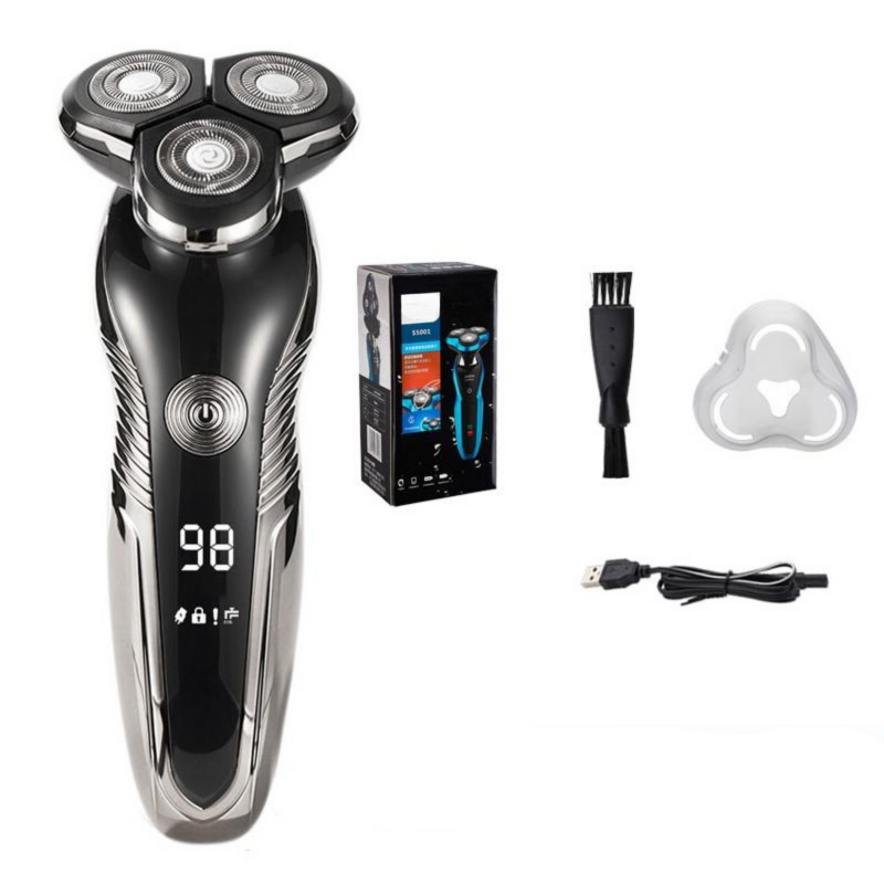 ShavePro | Electric Waterproof Shaver for Wet and Dry Shaving — Rechargeable Skin-Friendly Electric Razor for Men