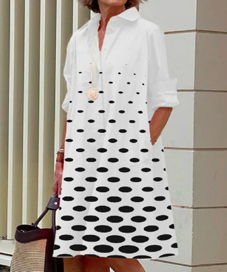 Elegant Casual Printed Women's Midi Dress | Flattering Summer Style for Any Occasion