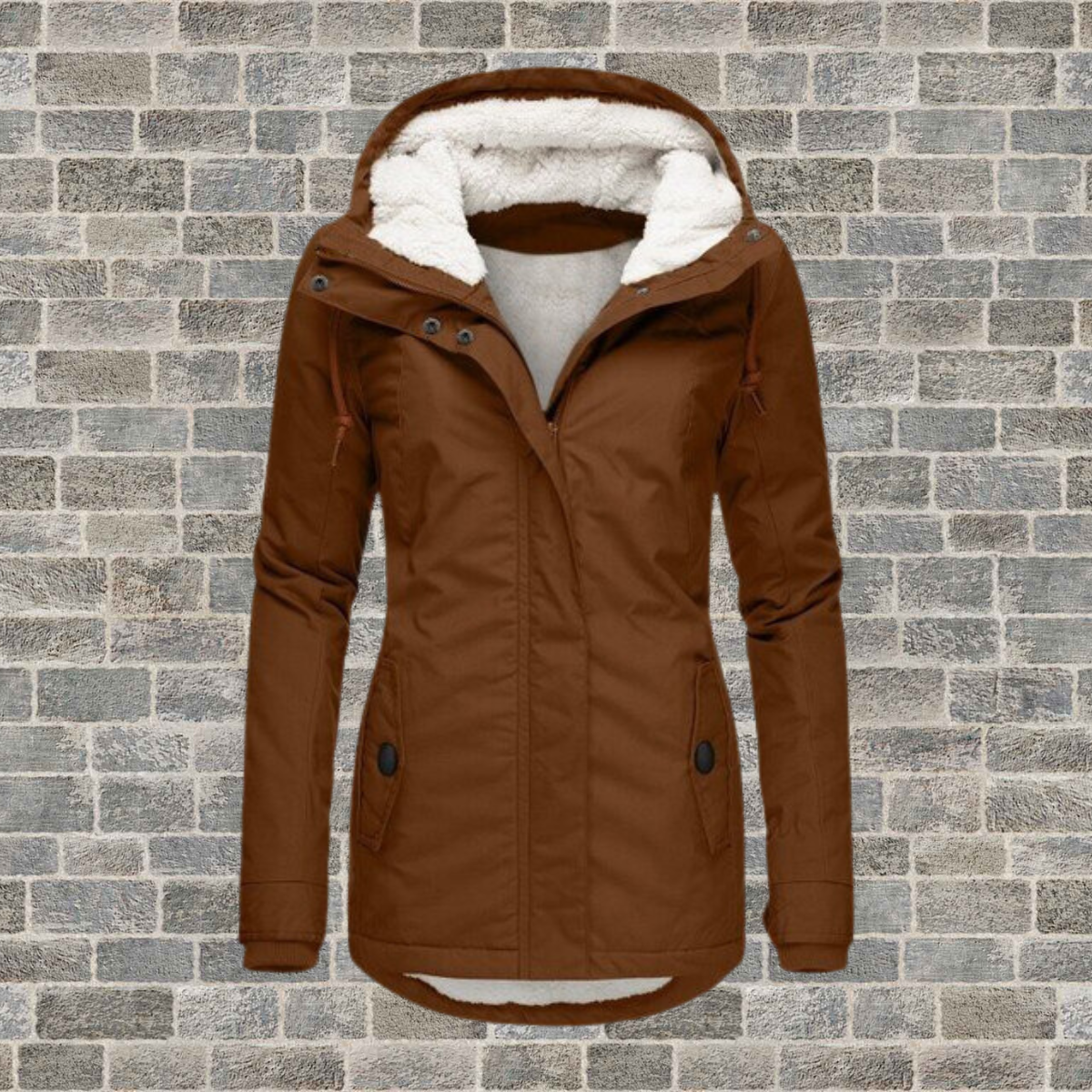 Daisy | Elegant Luxurious Faux Fur Coat for Women