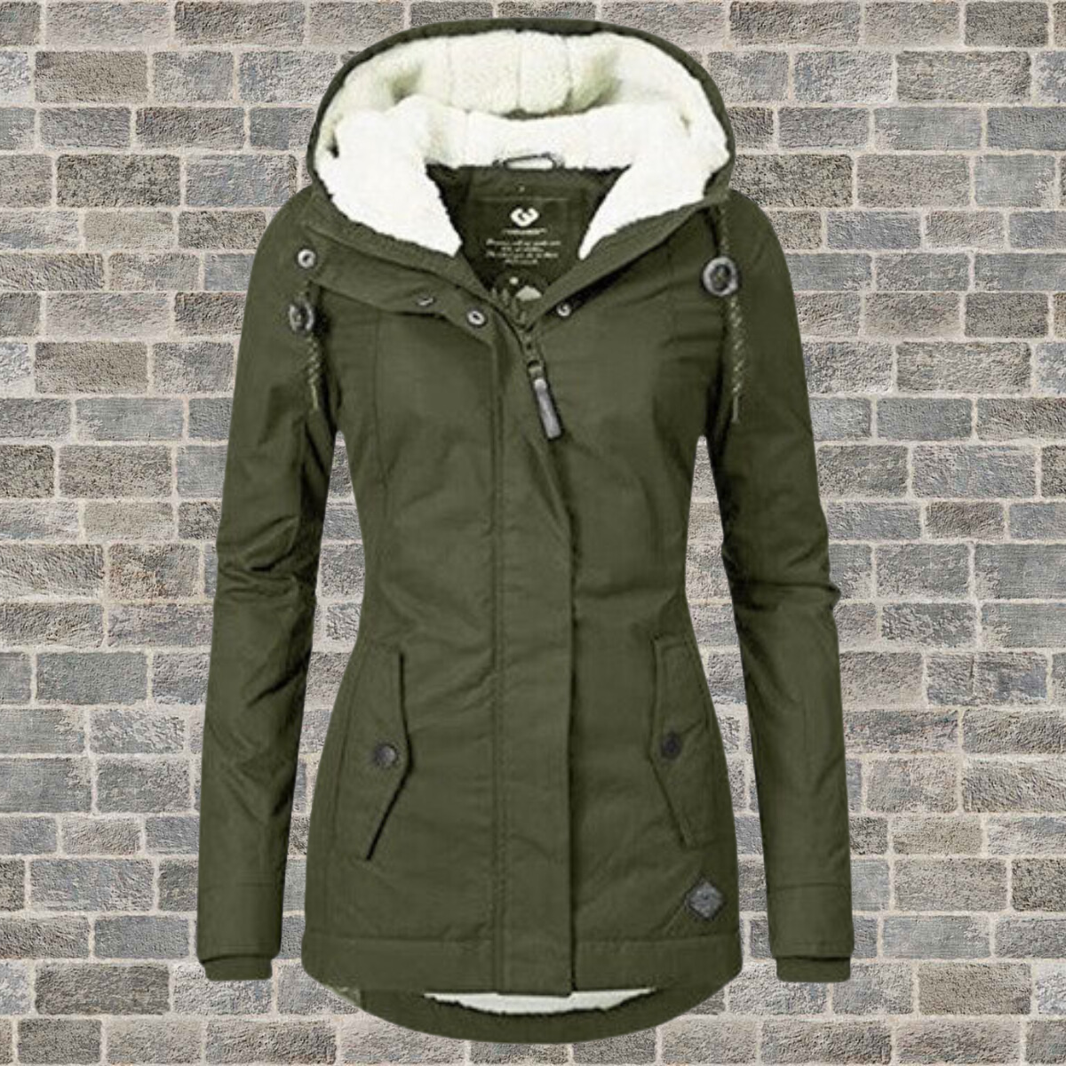 Daisy | Elegant Luxurious Faux Fur Coat for Women