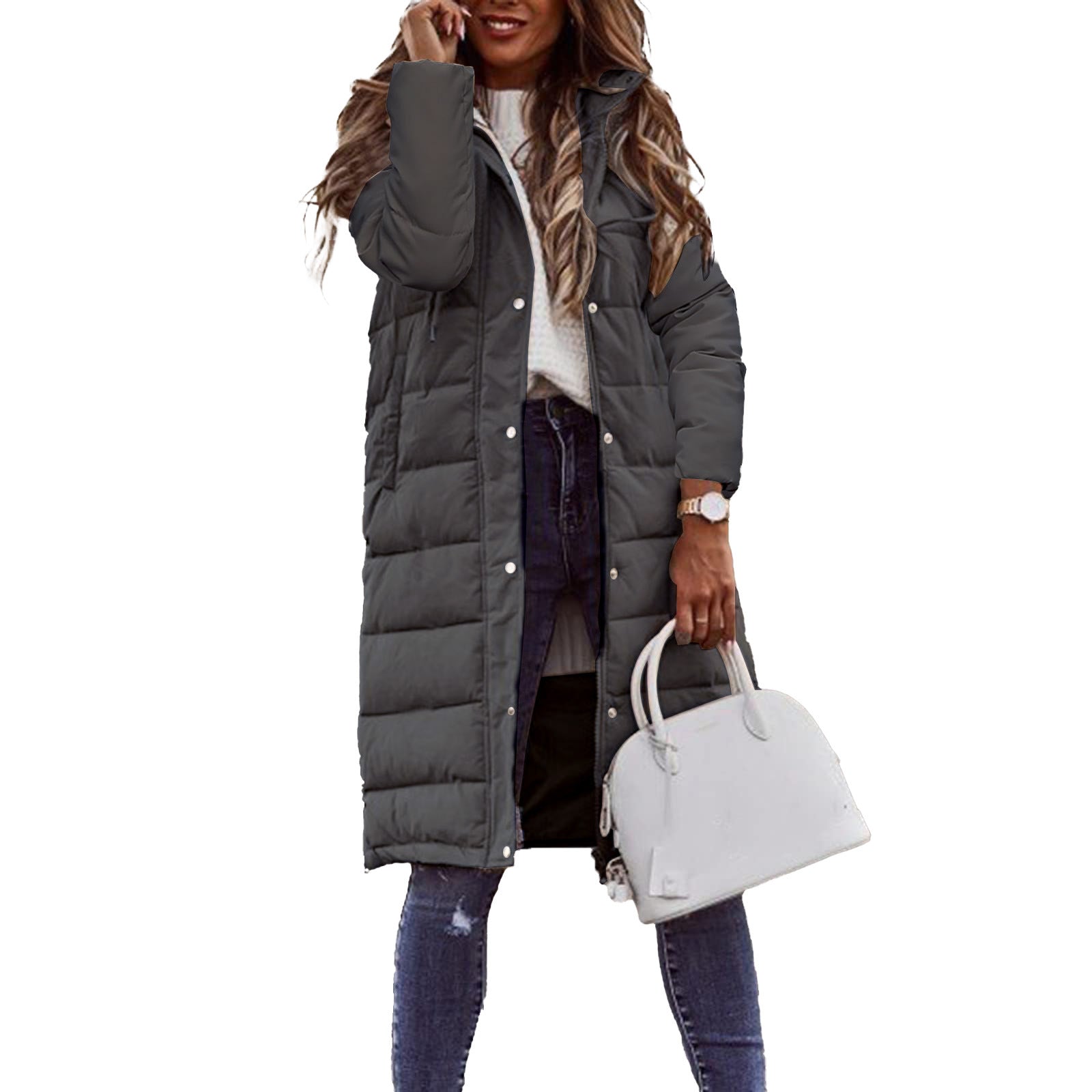 Jovana | Cozy Stylish Long Puffer Coat