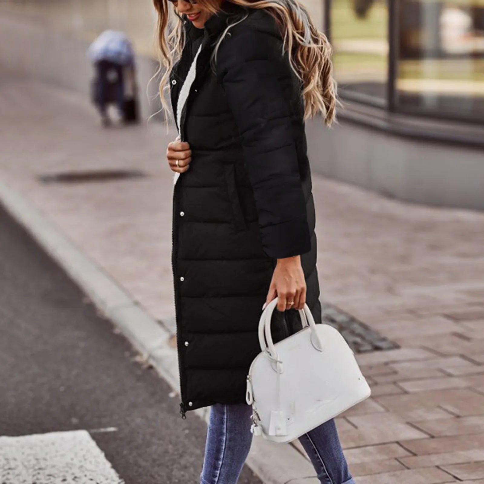 Jovana | Cozy Stylish Long Puffer Coat