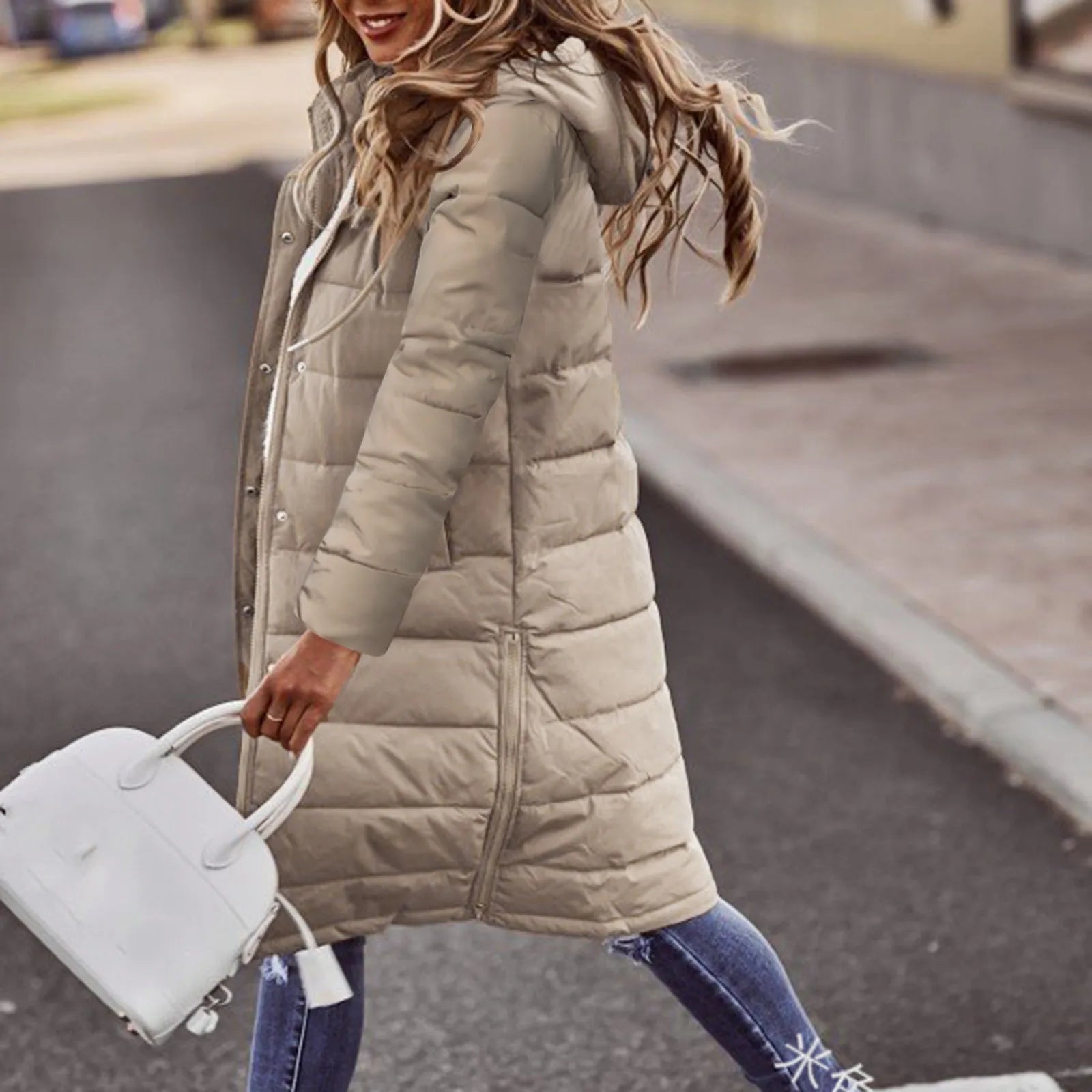 Jovana | Cozy Stylish Long Puffer Coat