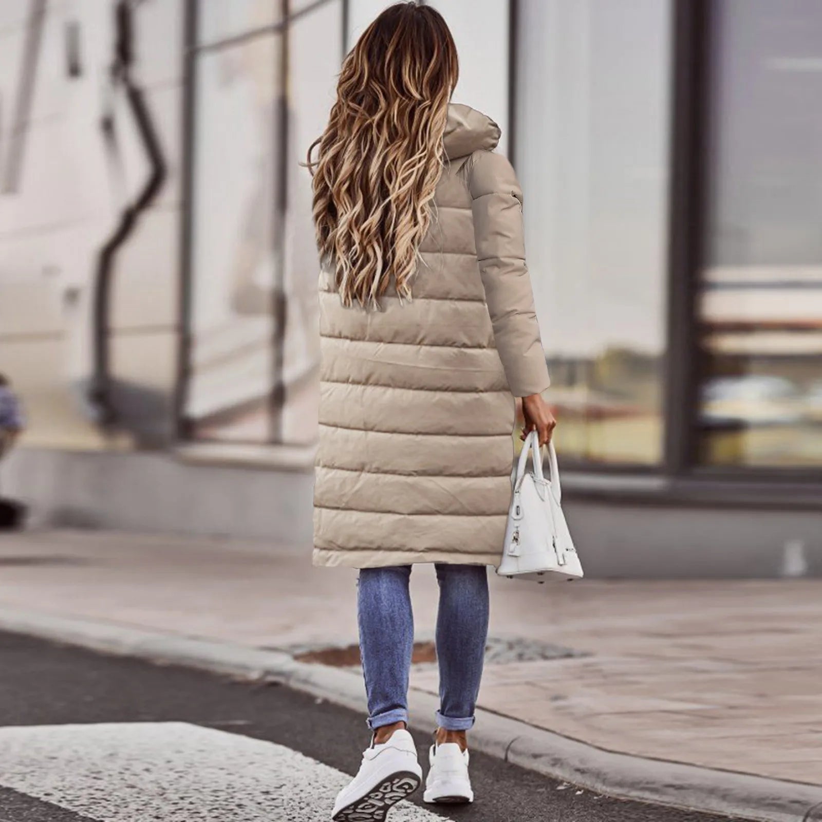 Jovana | Cozy Stylish Long Puffer Coat