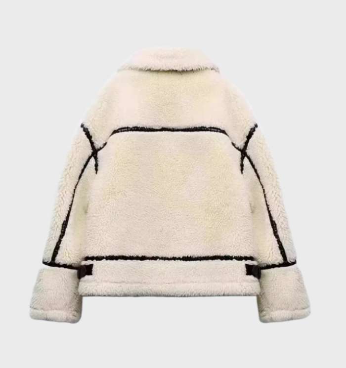 Odette | Elegant Luxurious Faux Fur Coat for Women