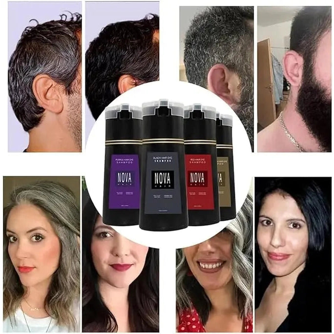 BeautyGlow | Fast Hair Dye Shampoo with No-Damage Color Treatment