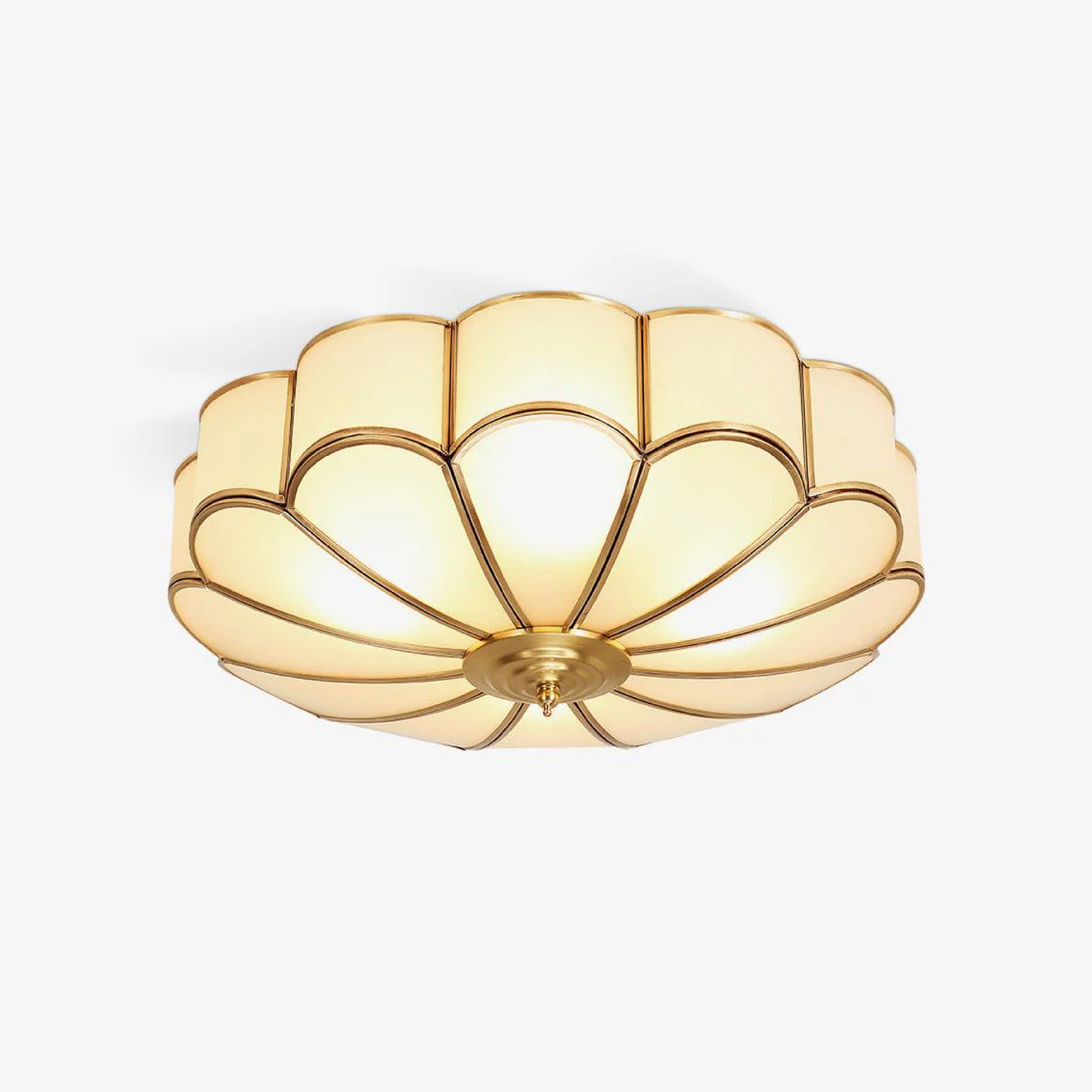 Vitasphere | Flower-shaped Glass Ceiling Lamp