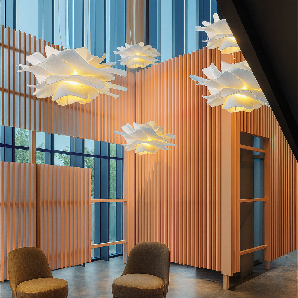 Leafora | Modern Flower Leaf Hanging Light