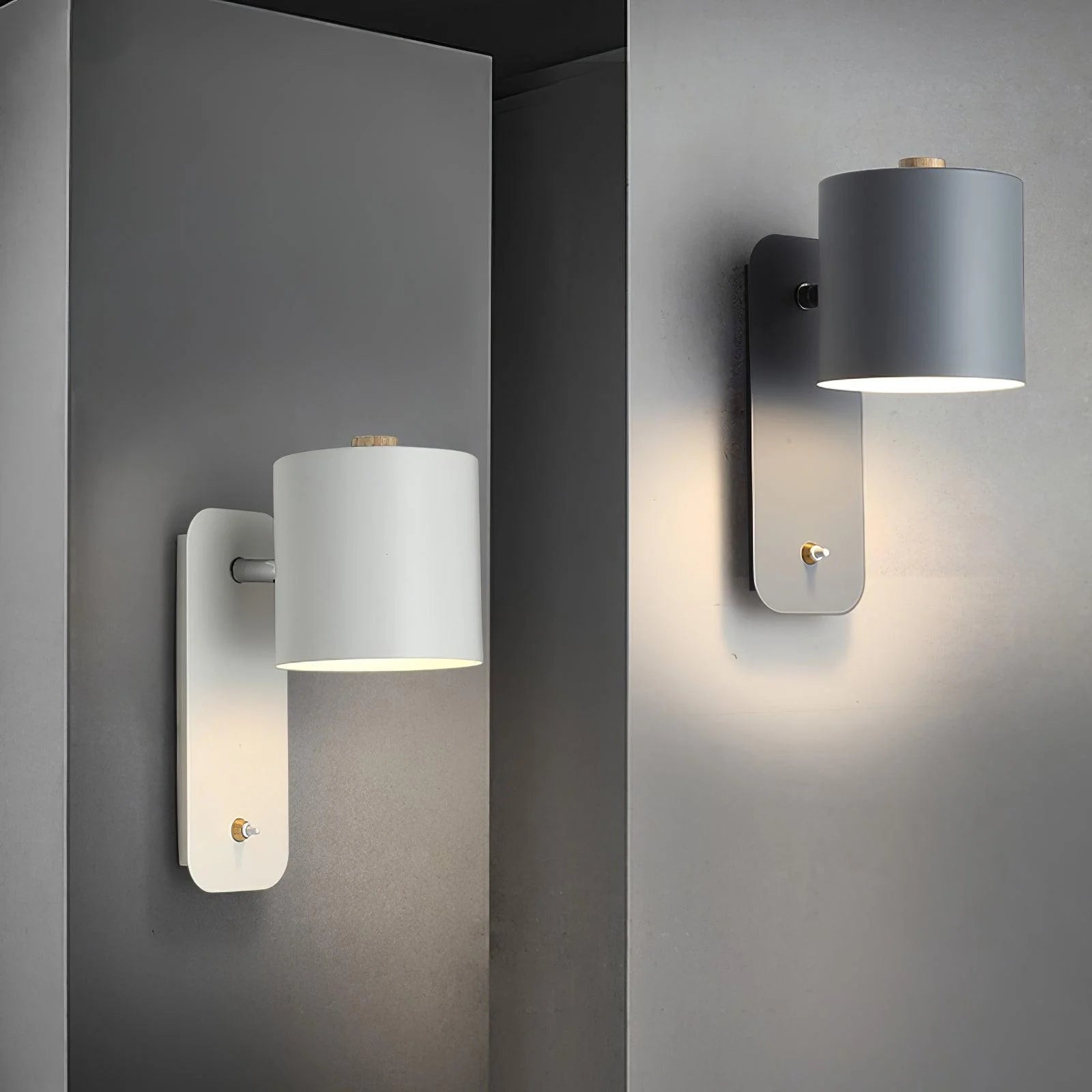 Glenera | Modern Cylinder Wall Lamp for Clean and Simple Design