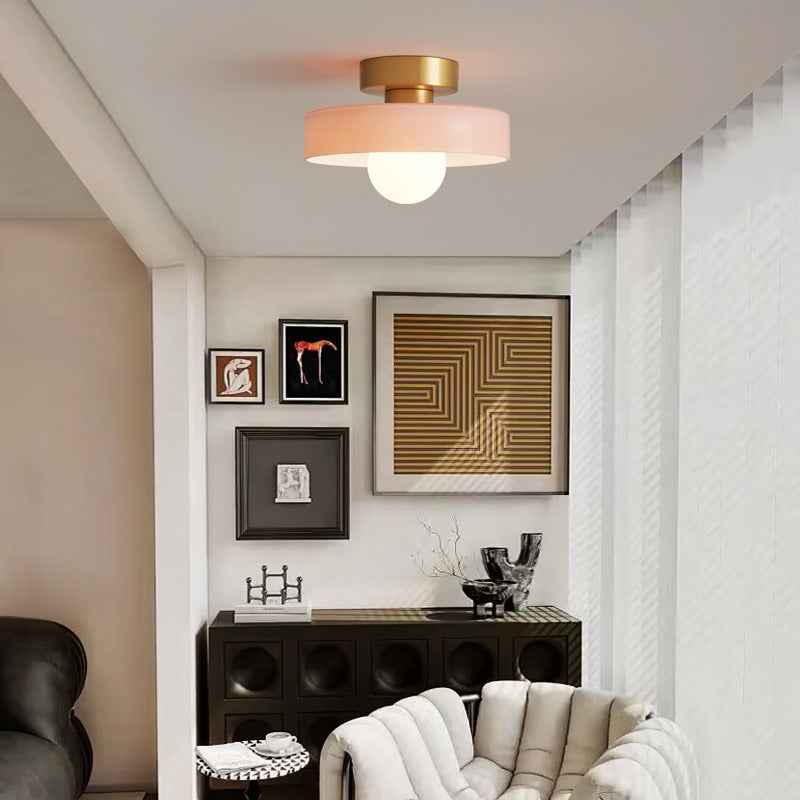 Glivon | Elegant French-Inspired Bauhaus Ceiling Light for Modern Interiors
